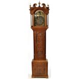 Pet'r. Rutherfood, Seggy: a longcase clock, with 11 3/4in.