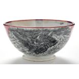 A 19th Century lustre bowl, by Dixon Pottery,