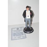 A figure of Patrick Troughton from the Doctor Who Time Lord Collection, by Product Enterprise Ltd.