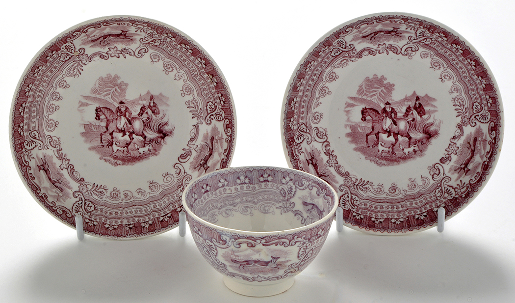 A quantity of Sunderland tea china, to include: a Dixon, Austin & Co. - Image 7 of 8