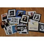 A collection of photographs relating to Doctor Who, with signatures and facsimile signatures,