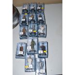 Fourteen Doctor Who figurines by Eaglemoss Ltd, No's.