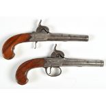 Two early 19th Century percussion pistols, by Bumford, London,