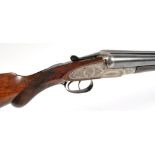 Midland Gun Company: a 12 bore S/S sidelock non-ejector shotgun, with 76cms (30in.