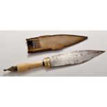 An African Qajar dagger, possibly Ethiopian,