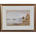 Edward Arden (Tucker) (1847-1910) A Cumbrian Lake, signed watercolour,