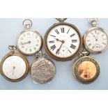 Henry Perier, London: a Georgian giltmetal pair cased fusee wound open faced pocket watch,