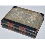 Burns (Robert), The Poems, Letters, and Land, 4to, half calf and marbled boards,