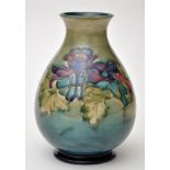 Moorcroft 'Columbine' pattern vase,