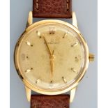 A 14ct. yellow gold cased Eterna-matic automatic wristwatch, no.