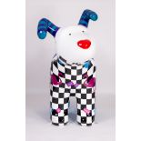 SNOWDOG DOWN THE RABBIT HOLD by Heather Penten This Snowdog is inspired by the works of Lewis
