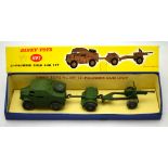 Dinky models - 25-Pounder Field Gun set - boxed Condition Report Light surface blemishing - little