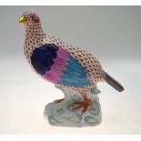 A Herend porcelain partridge, 23 cm high Condition Report Good condition, no chips or cracks