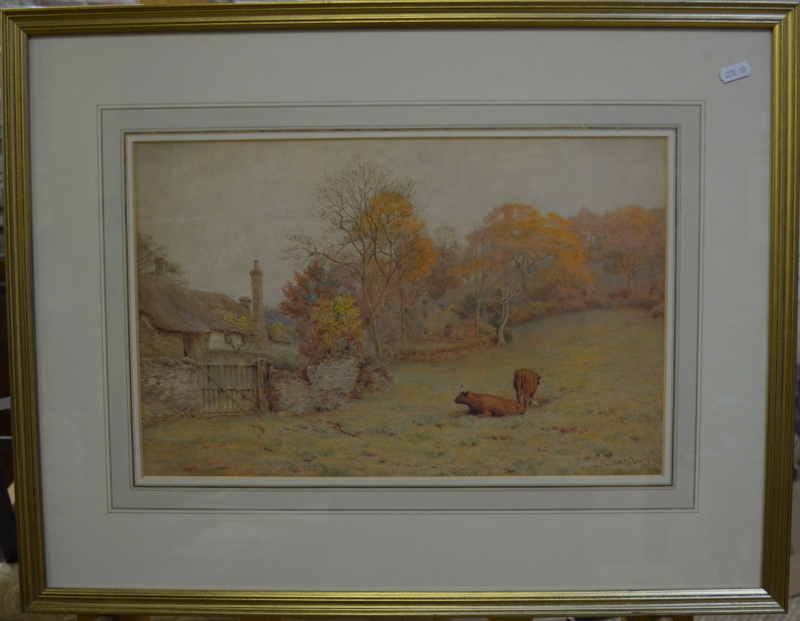 Wilmot Pilsbury (1840-1908) - Autumn Gol - Image 2 of 3