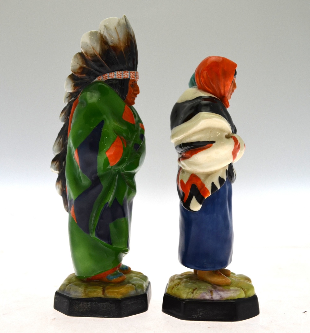 A pair of scarce Royal Worcester figures - Image 2 of 6