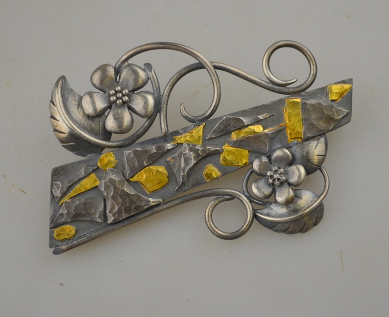 A Carol Darby contemporary style silver