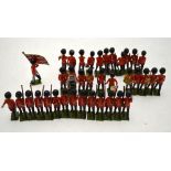 A collection of Britain's mounted and foot-soldiers, including Royal Horse Artillery,