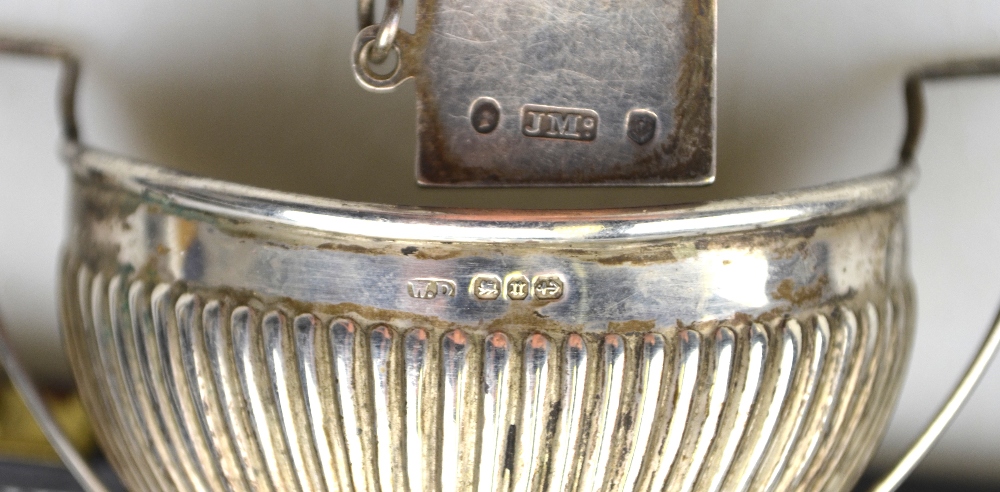 A cased silver pickle fork ('A Faithful Replica of the First English Silver Fork'), - Image 3 of 5