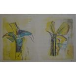 20th century contemporary school - Vases, a limited edition 7/20 print,