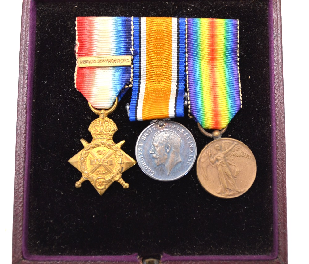 A rare WWI casualty trio and memorial plaque to Captain Arthur Roxburghe Orr, - Image 6 of 10