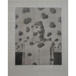 MCarten - 'The Cricketer', artist proof etching, pencil signed and dated '94 lower right, 44 x 33.