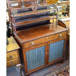 A Regency period mahogany chiffonier,