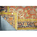 An antique Ziegler design carpet, 1st quarter 20th century, 4.02 x 2.