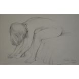 Alastair Gordon - Three female nude studies, pencil, each signed and dated,