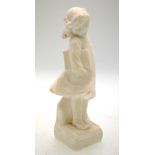 Eugenio Battiglia, an alabaster figure o