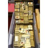 A quantity of Edwardian and later loose cigarette cards - sets and part sets,