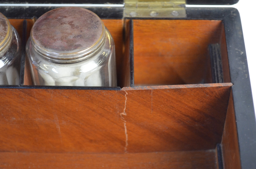 A 19th century rosewood workbox, - Image 5 of 5