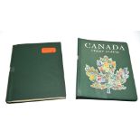 Stanley Gibbons Canada stamp album including 1859 perf.