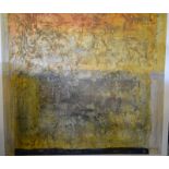 Guilermo - 'Indegenia', abstract study, mixed media on canvas,