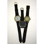 Three gentlemen's wristwatches; Tissot Seastar Automatic,