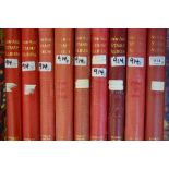 Nine Stanley Gibbons New Age stamp albums,