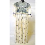 A 1970's Gina Fratini evening dress,