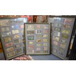 An interesting collection of sixty-six WWII period world banknotes,