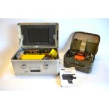 A hydrographic surveyor's Actif HD-2 Hydro-Dista with accessories in aluminium case to/w a Wild