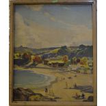 After Leonard Richmond (1889-1965) - Jersey, poster print,