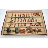 A collection of Britain's mounted and foot-soldiers, including Royal Horse Artillery,