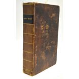 A late Georgian Holy Bible (circa 1820) full calf 4to