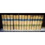 Alison, Archibald, History of Europe, fifteen volumes, full calf and gilt, 7th edition, pub.