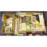 A quantity of sets and part sets of loose cigarette cards, including Wills, Players, Churchmans,