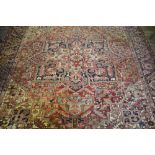 A Persian Heriz carpet, 2nd half 20th century,