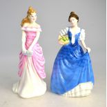 Two Royal Doulton figures,