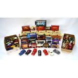 A quantity of toy model vehicles including Corgi, Lesney, Matchbox etc.