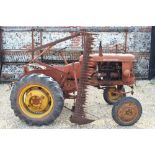 A vintage Massey-Harris Pony tractor, petrol, circa 1950, French registered (direct from France),