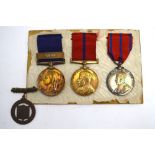 A trio of Police medals to P.C. A. French, C.Div.