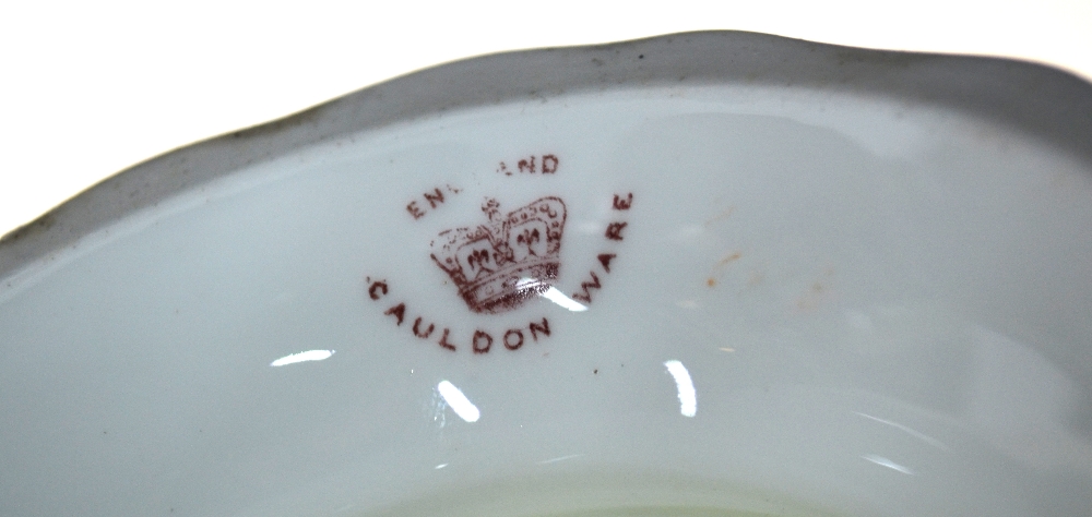 Assorted Brown Westhead Moore and Cauldon decorative plates and dishes including Cauldon cream - Image 3 of 7