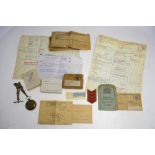 A family related group pf WWI & WWII medals comprising 1914/18 British War medal and Victory Medal